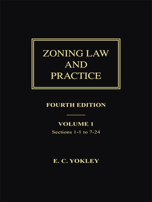 cover image of Zoning Law and Practice